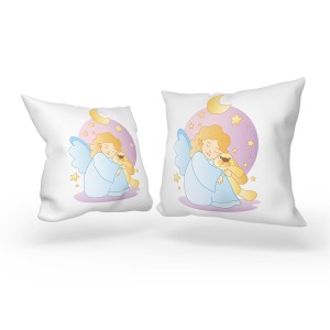 Poduszka dla dziecka, Aniołek z misiem