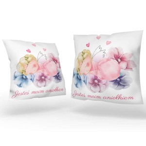 Poduszka dla dziecka, śpiący aniołek