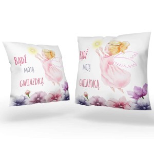 Poduszka dla dziecka, aniołek z gwiazdką