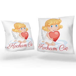 Poduszka dla dziecka, aniołek dla dziewczynki