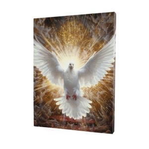 Obraz Ducha Świętego na Płótnie - Wzmacniaj Swoją Wiarę