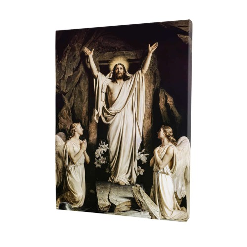 Jezus Zmartwychwstały-obraz religijny na płótnie