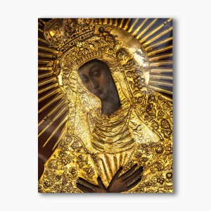 Matka Boża Ostrobramska, nowoczesny obraz religijny plexi