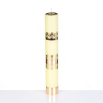 Świeca na wkład olejowy żółta z regulacją 40 cm