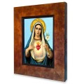 Serce Maryi, obraz ceramiczny
