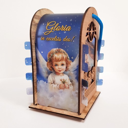 Lampion adwentowy na roraty - led