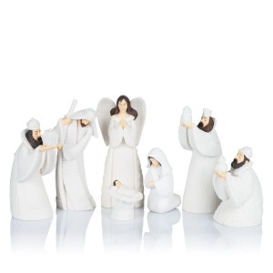 Szopka bożonarodzeniowa, 7 figur