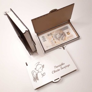 Pudełeczko szkatułka Pamiątka Chrztu Świętego