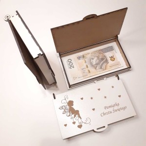 Pudełeczko szkatułka Chrzest Święty