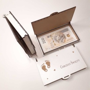 Pudełeczko szkatułka Chrzest Święty