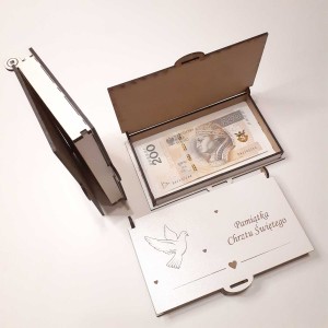 Pudełeczko szkatułka Chrzest Święty z Duchem Świętym