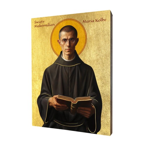 Ikona świętego Maksymiliana Marii Kolbe