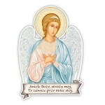 Naklejka religijna z Aniołem Stróżem - Twoje duchowe wsparcie