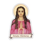 Naklejka Św. Filomena - Symbol Wiary i Czystości