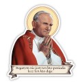 Naklejka religijna św. Jan Paweł II