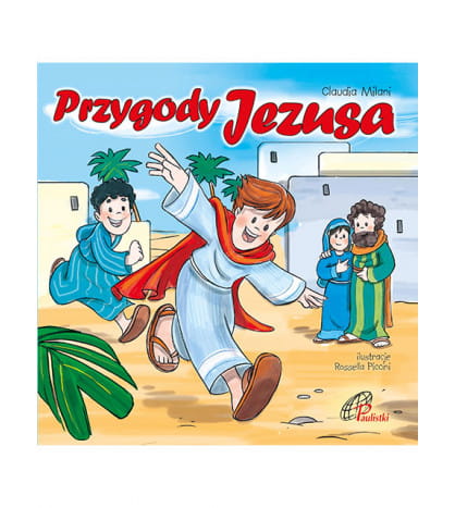 Książka dla dzieci przygody Jezusa