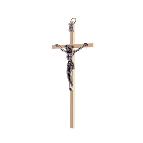 Krzyż mosiężny 13 cm
