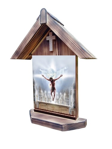 Kapliczka z obrazem na ceramice - Święta Trójca.jpg