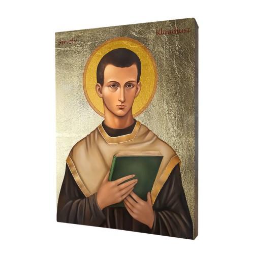 Święty Klaudiusz - Ikona złocona