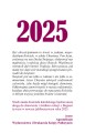 Kalendarz religijny ścienny 2025 - zdzierak