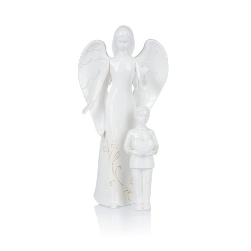 Anioł Bianco z chłopcem