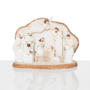 Szopka bożonarodzeniowa świecąca Bianco  