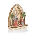 Szopka Bożonarodzeniowa - Święta Rodzina - Świecąca