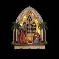 Szopka Bożonarodzeniowa - Święta Rodzina - Świecąca