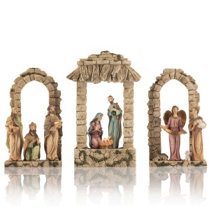 Boże Narodzenie - Szopka świecąca - led