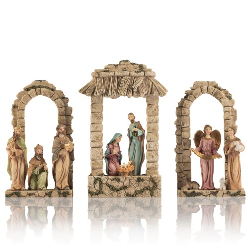 Boże Narodzenie - Szopka świecąca - led