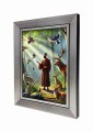 Święty Franciszek, obraz na ceramice