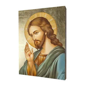 Ikona Religijna Chrystus Udzielający Błogosławieństwa