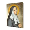 Ikona złocona Święta Bernadetta Soubirous