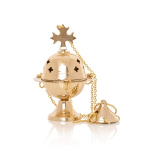 Trybularz mosiądz 13 cm