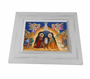 Boże Narodzenie - Obraz na ceramice