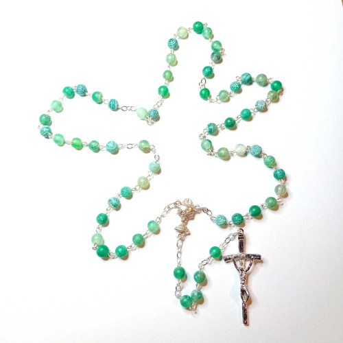 Różaniec  agat mrożony zielony 6mm.jpg