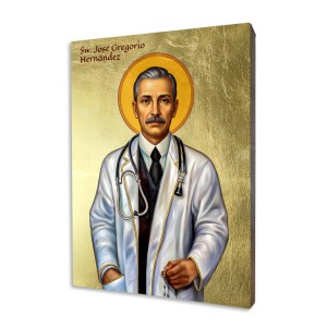 Ikona Złocona Święty José Gregorio Hernández