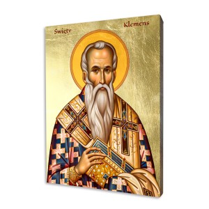 Ikona Złocona Święty Klemens