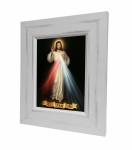 Jezus Miłosierny z promieniami, obraz ceramiczny