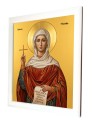 Święta Monika obraz religijny na ceramice w stylu ikonicznym.jpg