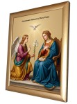 Zwiastowanie Matki Bożej Obraz Ceramiczny w Ikonicznej Grafice
