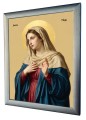 Ceramiczny obraz religijny przedstawiający Świętą Maję w stylu klasycznej ikony chrześcijańskiej.jpg