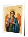 Obraz Archanioła Gabriela na ceramice – chrześcijańska grafika ikoniczna.jpg
