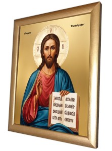 Chrystus Pantokrator Obraz Ceramiczny