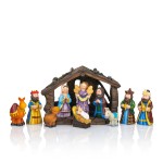 Szopka bożonarodzeniowa Classic 7,5 cm