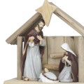 Maryja, Józef i Dzieciątko w żłóbku – zbliżenie