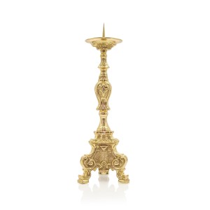 Lichtarz mosiężny 30 cm – odlew