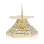 Lichtarz mosiężny 6,5 cm – odlew