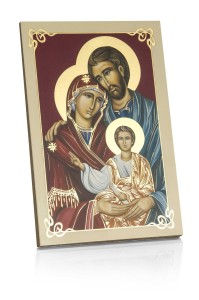 Święta Rodzina – obrazek na podstawce 10 × 15 cm