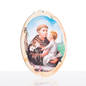 Święty Antoni z Dzieciątkiem – obrazek 12 × 16,5 cm